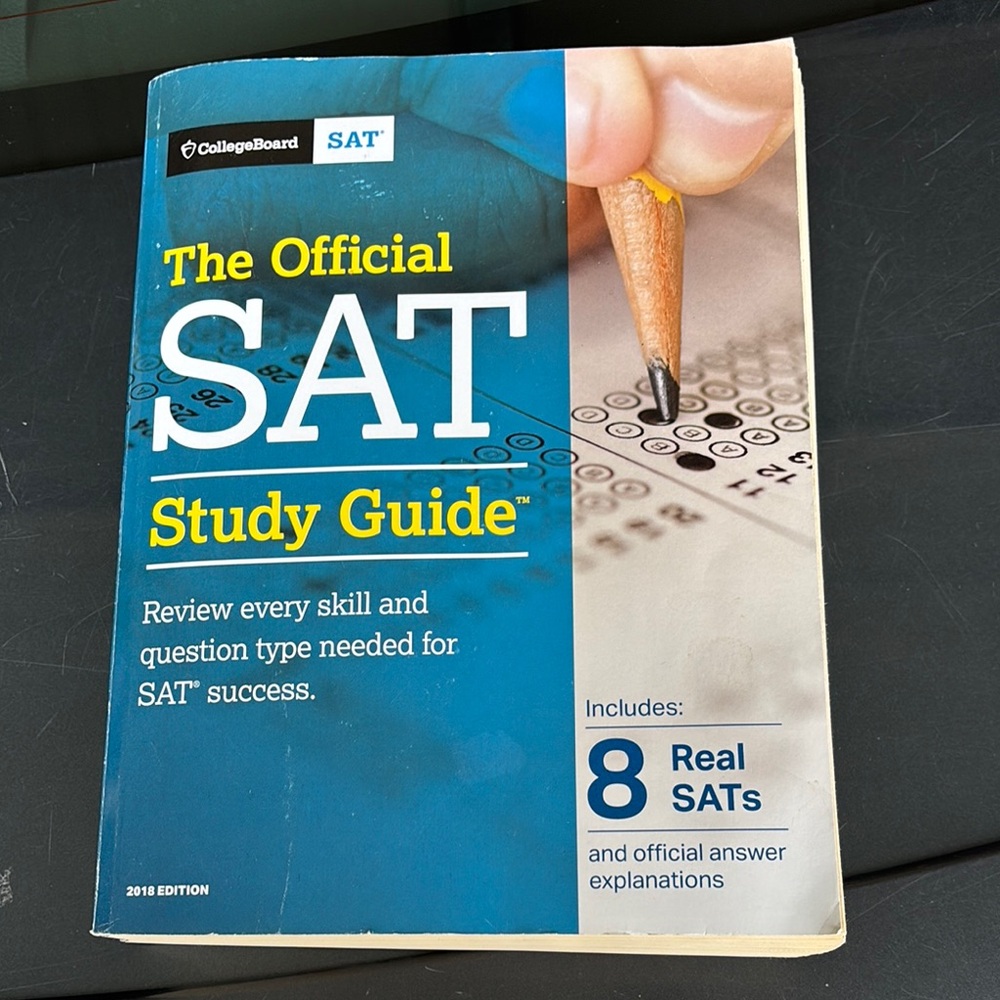 The Official SAT Study Guide 2018 Edition Used